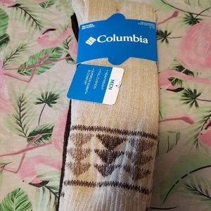 Columbia Full Cushion Wool Blend Men's Crew Socks